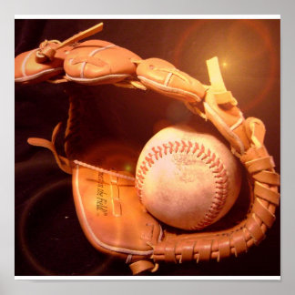 Baseball Glove  Poster
