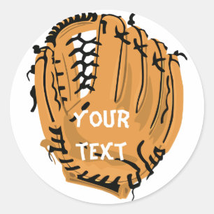 baseball glove sticker