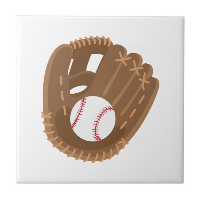 Baseball Glove Tile (Front)