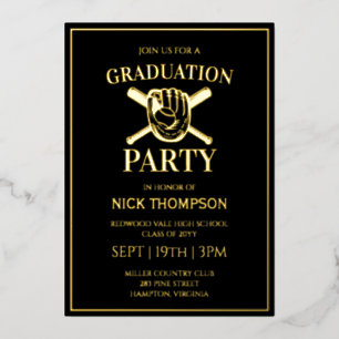 Baseball Graduation Party