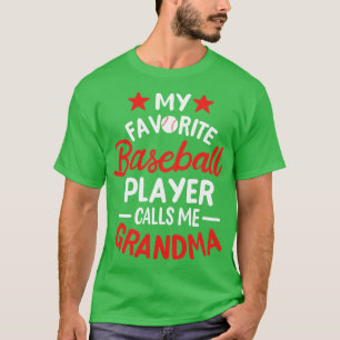 Baseball Grandma Baseball Player 1 T-Shirt