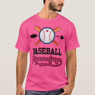 Baseball Grandma Gift From Grandson Granddaughter T-Shirt