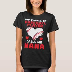 Baseball Grandma Grandmother Granny Grandparents D T-Shirt