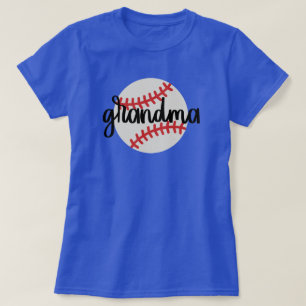 Baseball Grandma Sporty T-Shirt