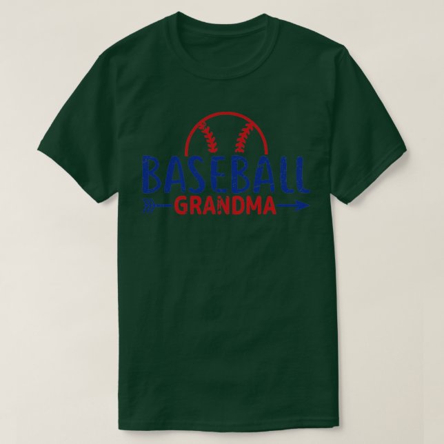 Baseball grandma T-Shirt (Design Front)