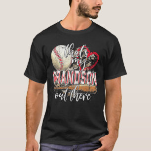 baseball grandma  that's my grandson out there foo T-Shirt