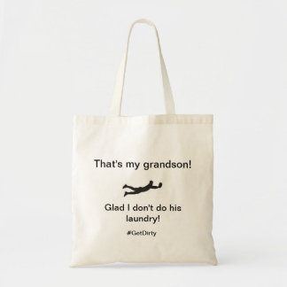 Baseball Grandma Tote Bag