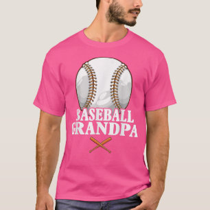 Baseball Grandpa  Funny Baseball Grandfather  T-Shirt