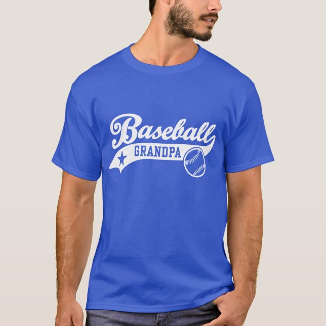 Baseball Grandpa T-Shirt (Front)