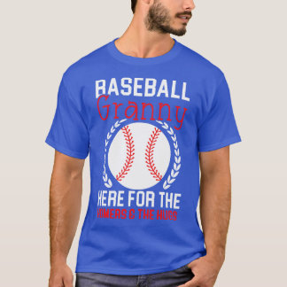 Baseball Granny Grandma Grandmother Baseball Playe T-Shirt