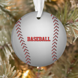 Baseball Graphic Ornament
