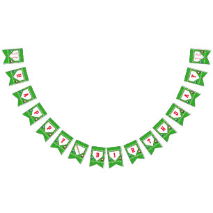 Baseball Happy Birthday Bunting