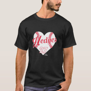 Baseball Heart Austin Hedges Cleveland Baseball ML T-Shirt
