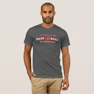 Baseball Hero with Million Dollar Arm Men Jersey T-Shirt