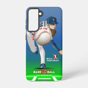 Baseball Hero with Million Dollar Arm Samsung Galaxy Case