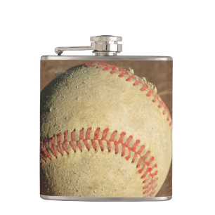 Baseball Hip Flask