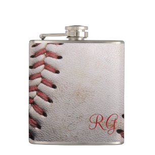 Baseball Hip Flask