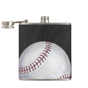 Baseball Hip Flask
