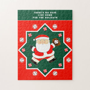 Baseball Holiday Gifts Jigsaw Puzzle