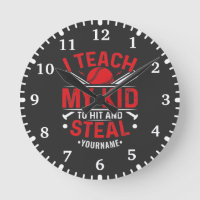 Baseball I Teach My Kid to Hit and Steal