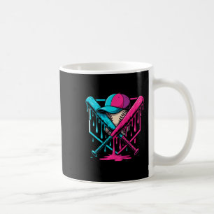 Baseball Ice Cream Drip Youth Boys Respect The Dri Coffee Mug