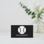 baseball icon business card (Standing Front)
