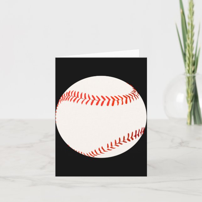 Baseball Illustration Card (Front)