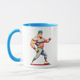Baseball Illustration Combo Mug