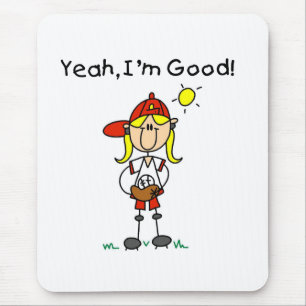 Baseball I'm Good Mouse Mat