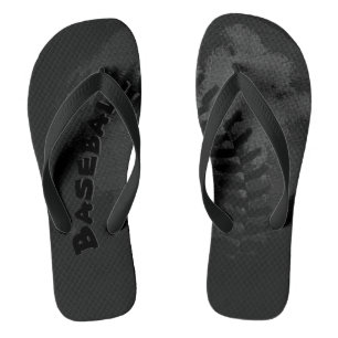 Baseball Impression Flip Flops