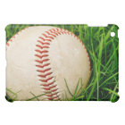 Baseball in the Tall Summer Grass