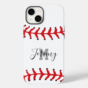 Baseball Initial & Name Case-Mate iPhone 14 Case