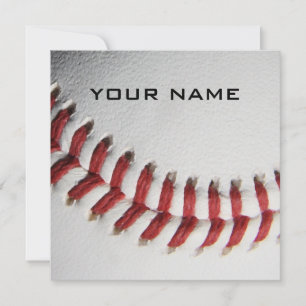 Baseball Inspirational Add Your Name Holiday Card