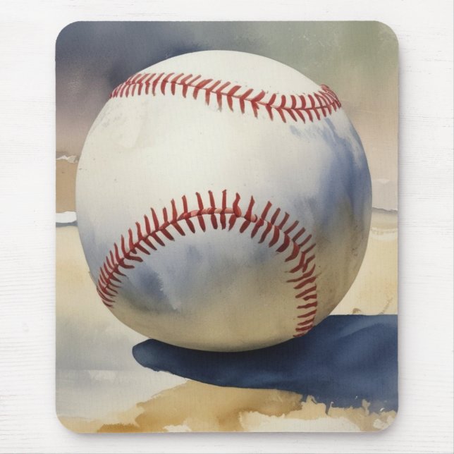 Baseball Inspirational Mouse Mat (Front)