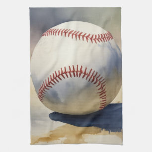 Baseball Inspirational Tea Towel