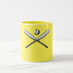 Baseball-Inspired Apparel  Two-Tone Coffee Mug