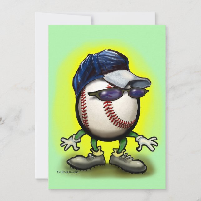 Baseball Invitation (Front)