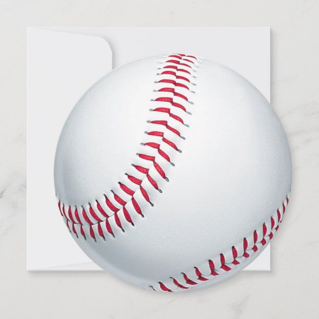 Baseball Invitation (Front)