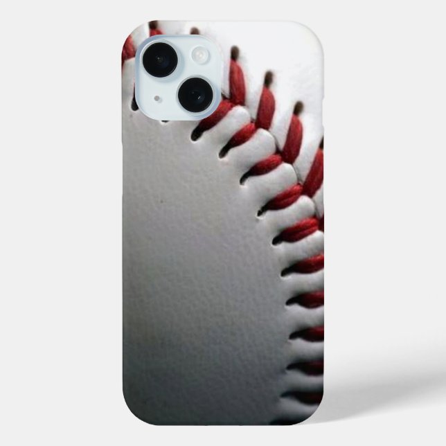 Baseball iPhone 15 Case (Back)