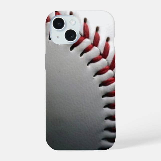 Baseball iPhone 15 Case (Back)