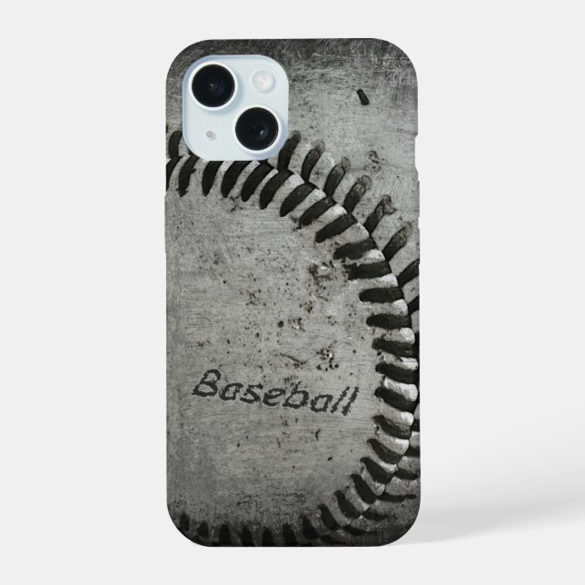Baseball iPhone 15 Case (Back)