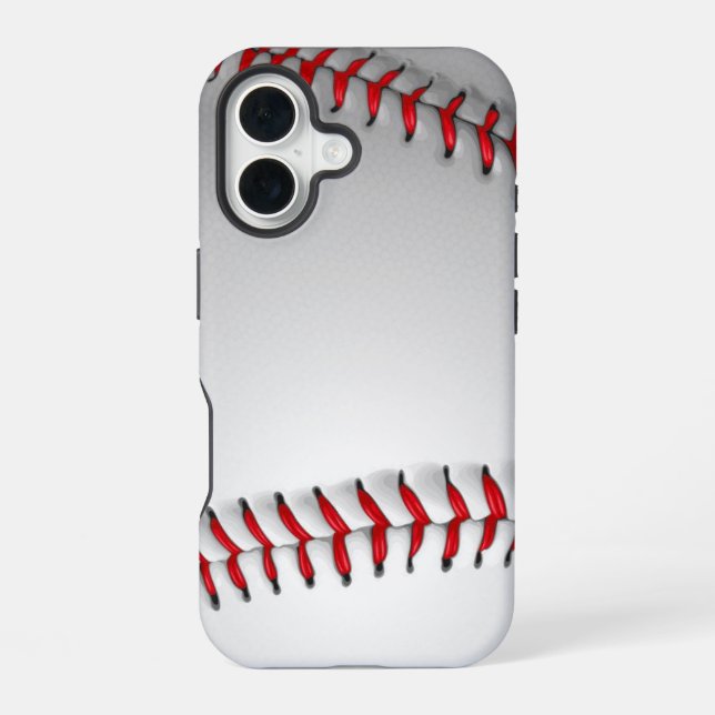 Baseball iPhone 16 Case (Back)