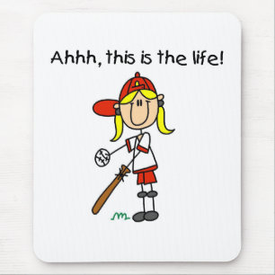 Baseball is Life Mouse Mat