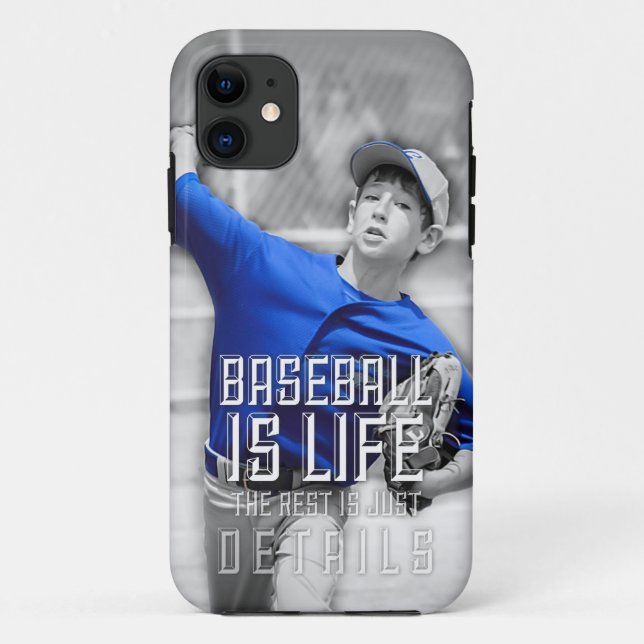 Baseball is Life Phone Case (Back)