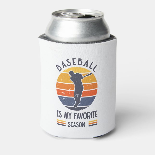 Baseball Is My Favourite Season Can Cooler (Can Back)