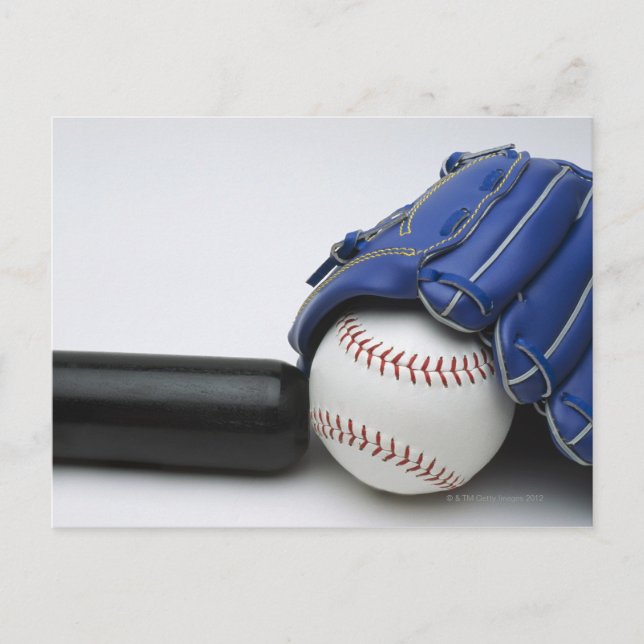Baseball items postcard (Front)