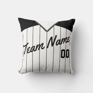 Baseball Jersey Customisable Template Pillow