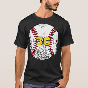 Baseball Jersey Favorite Lucky Number baseball app T-Shirt