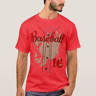 Baseball Jersey Number 16 Kids Baseball Uniform Di T-Shirt