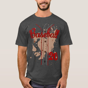 Baseball Jersey Number 20 Kids Baseball Uniform Di T-Shirt